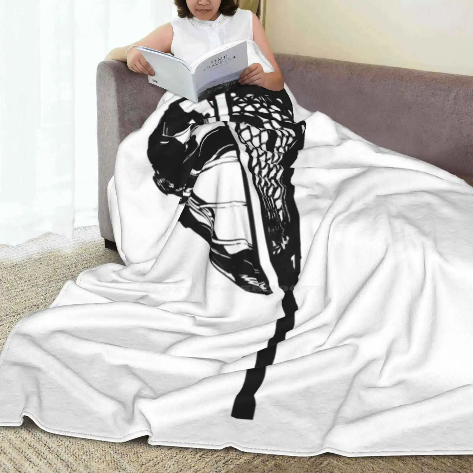 Всесезонное удобное теплое мягкое одеяло Lax спортивный шлем Warrior Stick