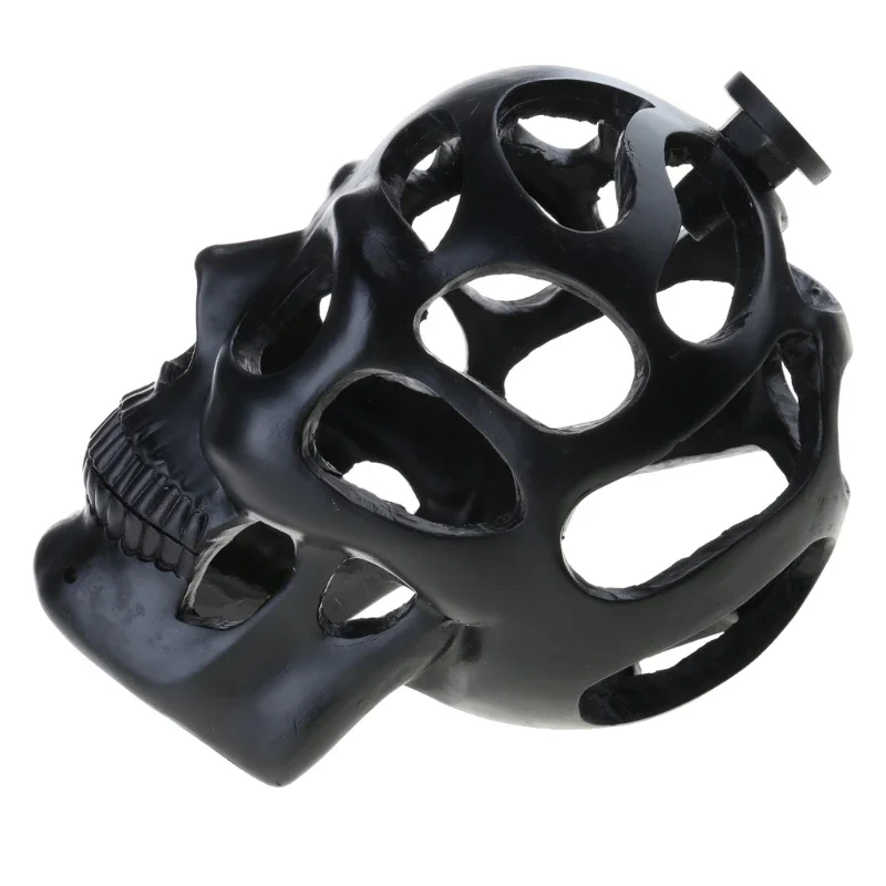 Держатель для мотоциклетных шлемов настенное крепление вешалка в форме черепа