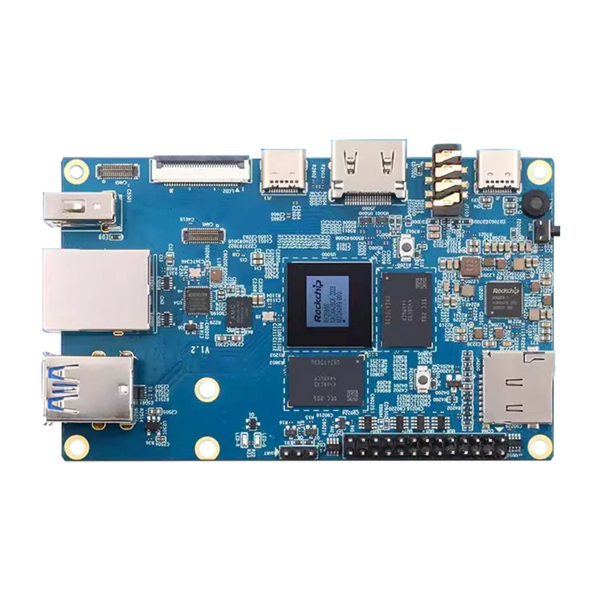 Для Orange Pi 5 макетная плата 16 ГБ ОЗУ Linux LPDDR4 8K RK3588S восьмиядерный 64-битный процессор