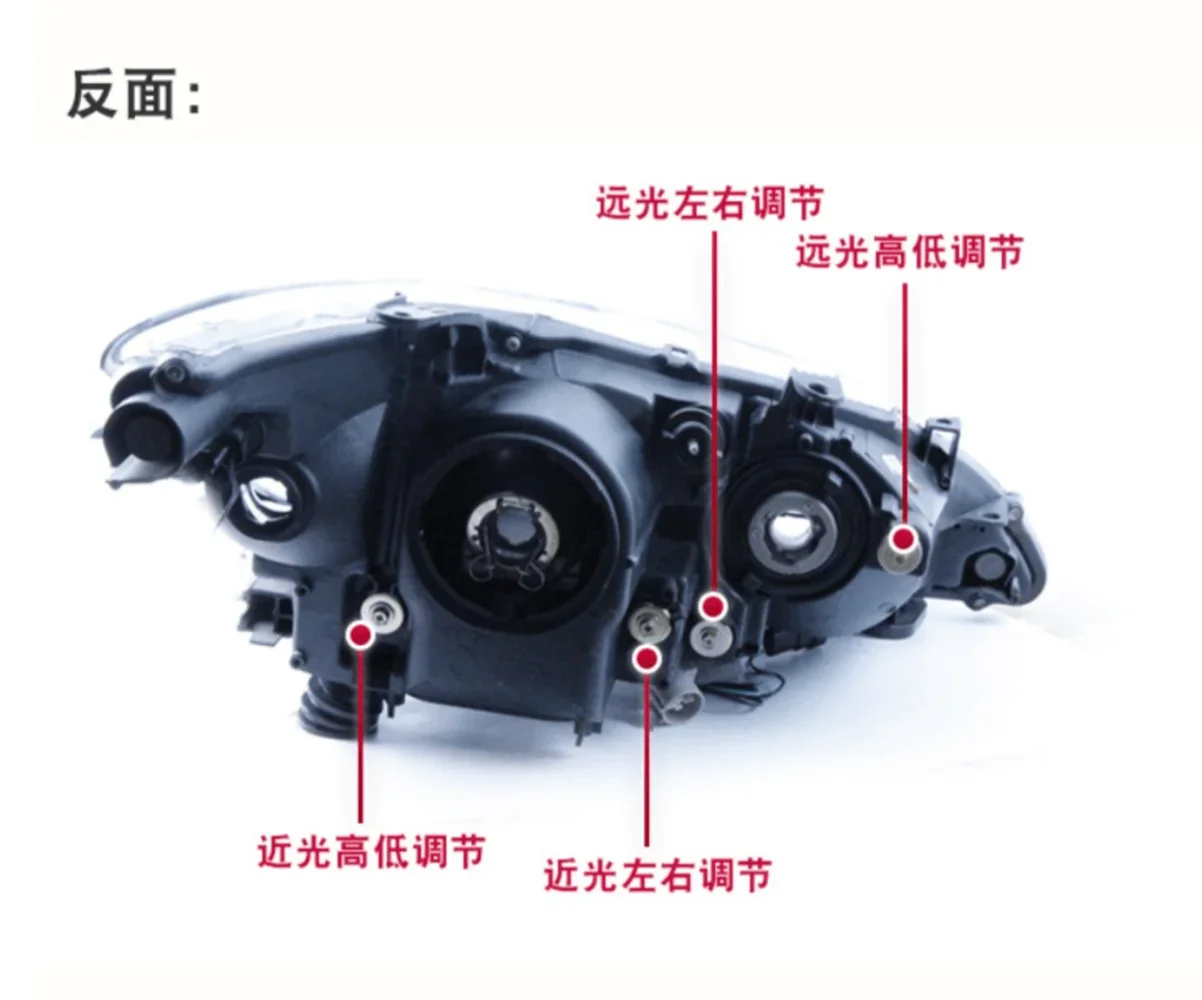 Автомобильные светодиодные фары в сборе для Lexus ES240 250 350 2006-12 DRL дневные ходовые