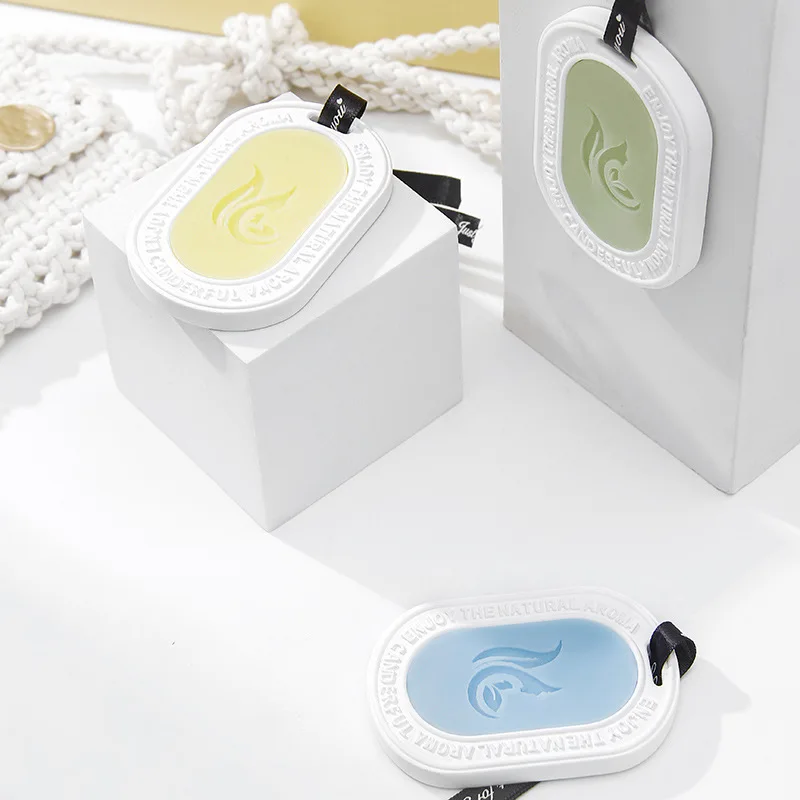 

Aromatherapy Wax Tablet Wardrobe Shoe Cabinet Purified Air Incense Lasting Car Fragrance Solid Wax Block Pendant Slice Flavor