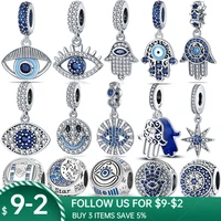 charms plata de ley 925 magic eye series charm fit original pandora braceletbangle for women birthday fashion jewelry gift wolf