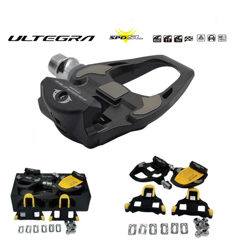 

Женские педали Ultegra, педали для дорожного велосипеда без зажима с резьбой R8000, шипованные педали, педали для дорожного велосипеда