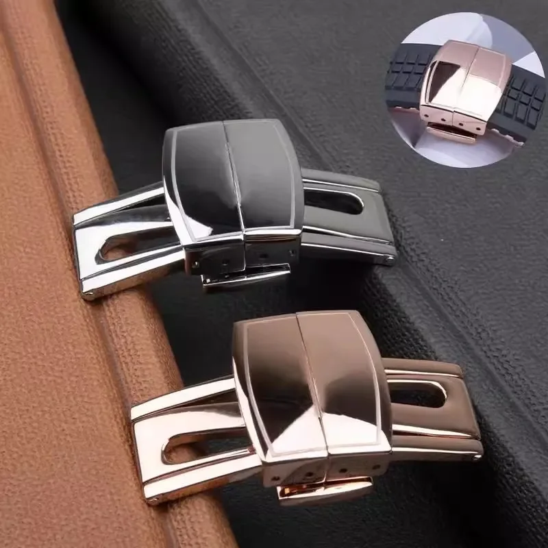 Пряжка из нержавеющей стали для часов Patek Philips Silicone 5164A 5167A 5168A