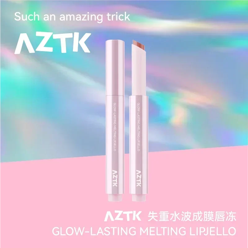 AZTK Водянистая зеркальная губная помада с антипригарным покрытием долговечная