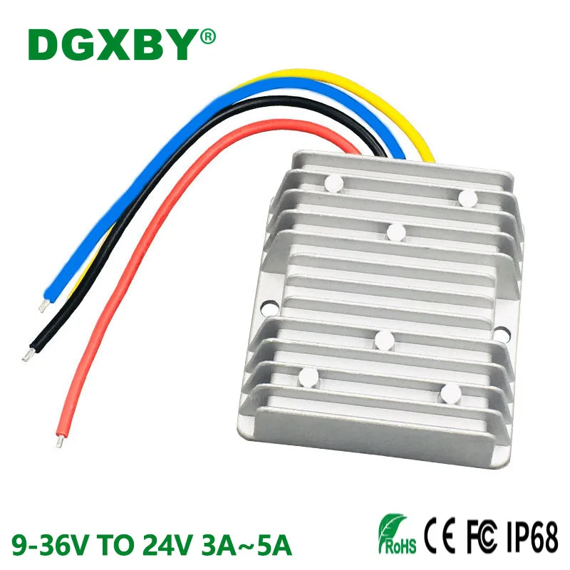 Купи Isolated 9-36V TO 24V 1A 2A 3A 5A Regulated Power Supply Module 12V24V to 24V Sensor Equipment Power Converter CE RoHS FCC за 590 рублей в магазине AliExpress