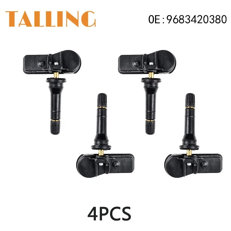 Фото 9683420380   4 шт. датчик давления в шинах TPMS для Peugeot 308 3008 5008 RCZ Citroen C4 Picasso DS DS4 DS5 Berlingo 2006-2013 №1