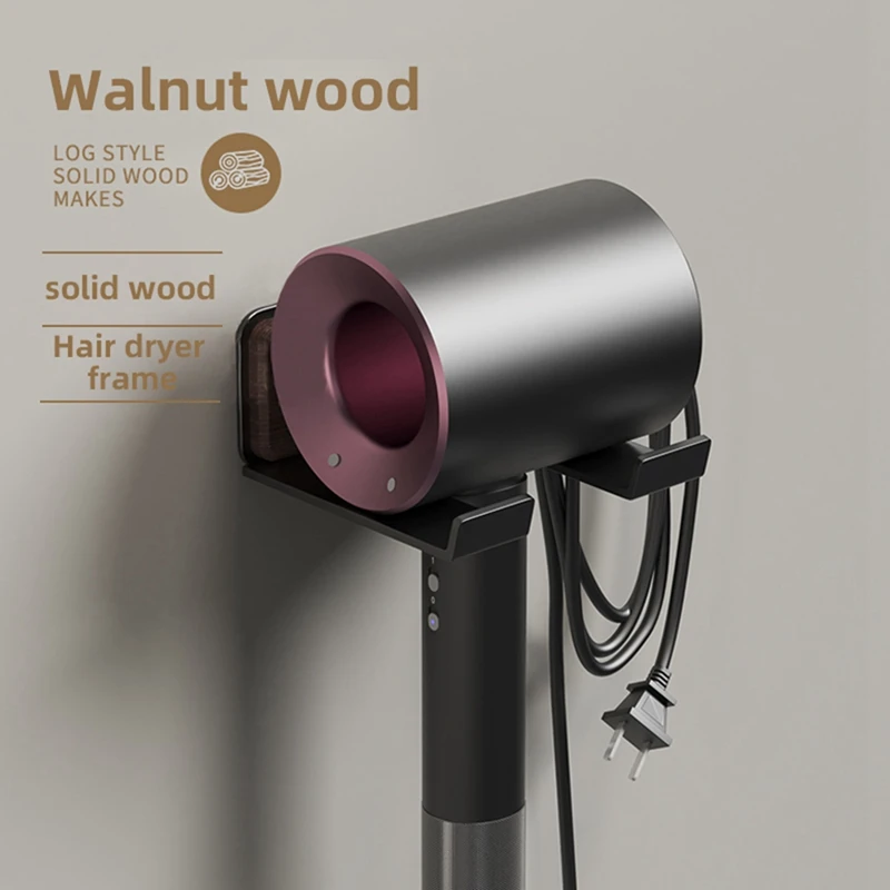 Держатель для фена подходит Dyson/Leifen не требует сверления полка ванной простая