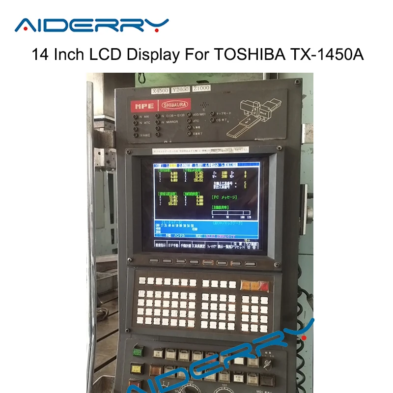 

TOSHIBA 800 series TX-1450A LCD display upgrade with Cable kit