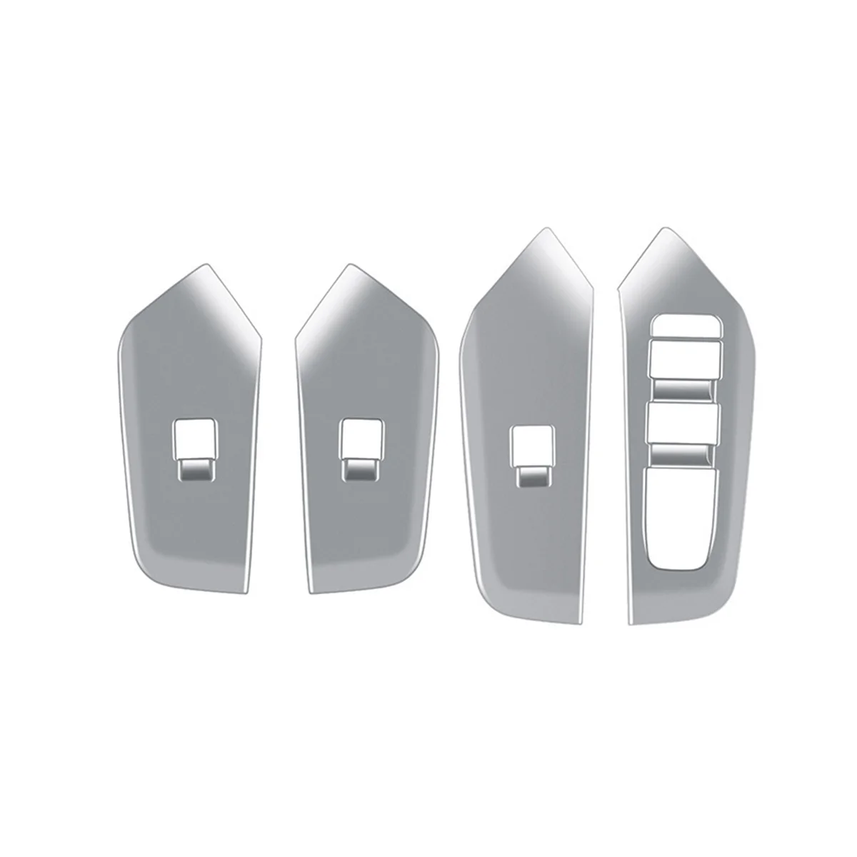 

Car Silver Window Gl Lift Button Switch Cover Trim Door Armrest Panel for Toyota Prius 60 Series 2020-2023