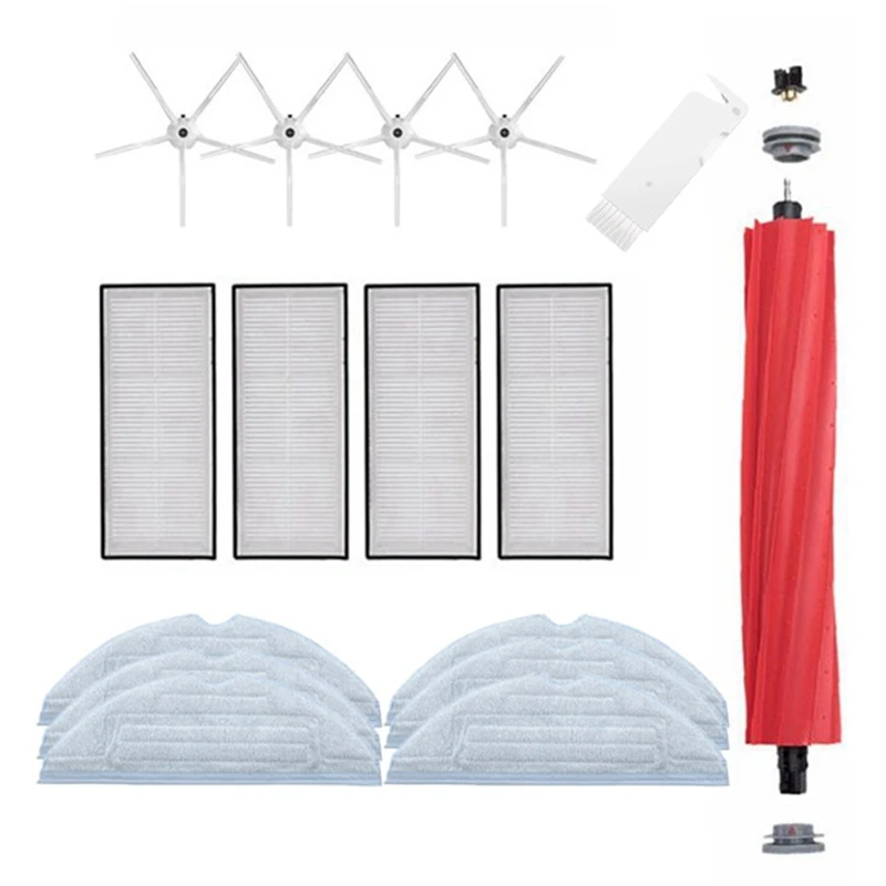 

Моющаяся щетка для пылесоса Xiaomi Roborock S7 T7S T7 Plus, фильтр, основная щетка, насадка на швабру, Сменные аксессуары