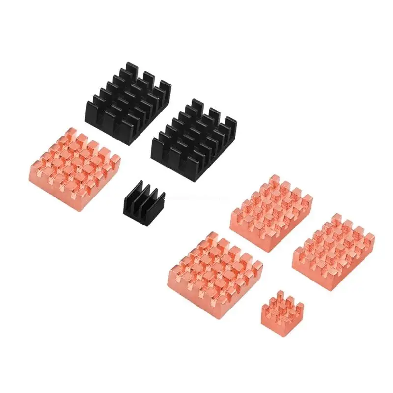 

4 шт. радиатор, охлаждающая подставка, радиатор для RaspberryPi5, охлаждающие подставки, алюминий, новый, Прямая поставка