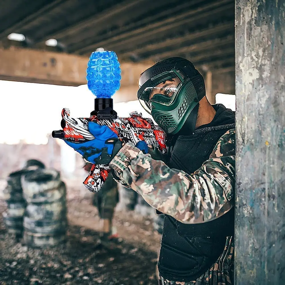 

MP5 Electric Gel Water Ball With 5000PCS ShootingToy Gun Blaster Pistol Weapon CS Fighting Outdoor Game for Children Adult Red