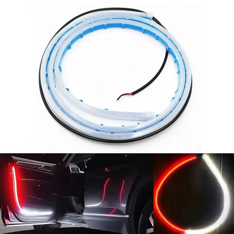LED Car Door Opening Warning Safety Strobe Decorative For Chrysler 200 300 300C 300M ASPEN CIRRUS CONCORDE Crossfire Grand