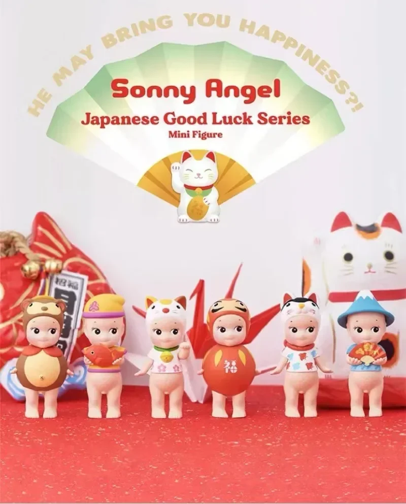 Sonny Angel Sunshine Good Luck Series слепая коробка кукла ангел настольный декор декоративные