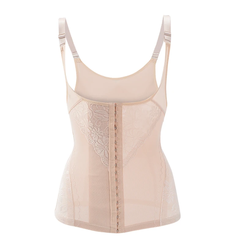 

Women Shapewear Padded Tummy Control Tank Top Corset Slimming Camisole Sheath Body Shaper Bra Posture Corrector Compression Vest