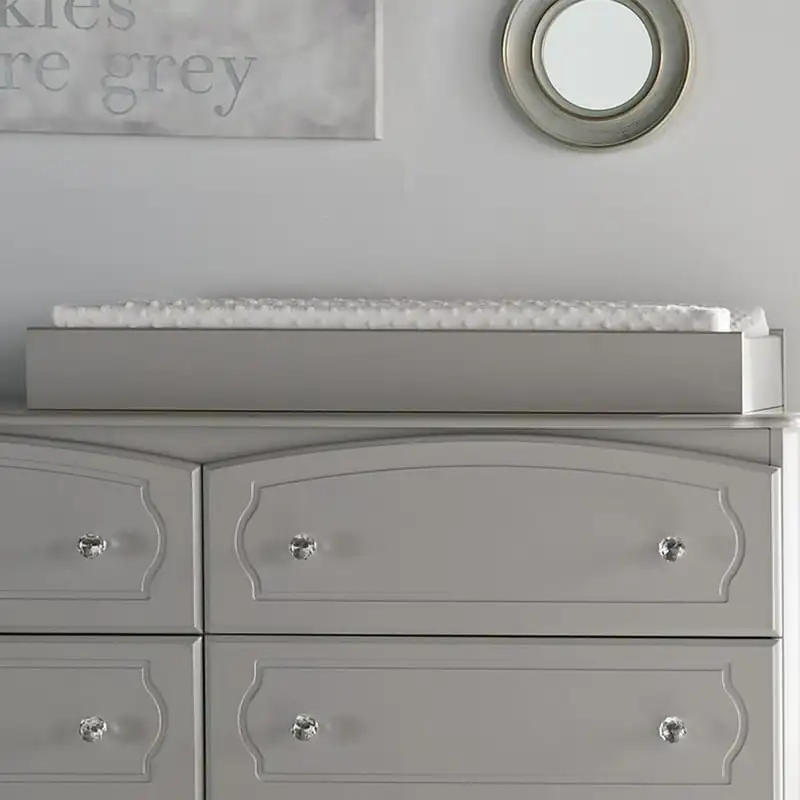 

Valley Laren Changing Table Topper, Painted Gray