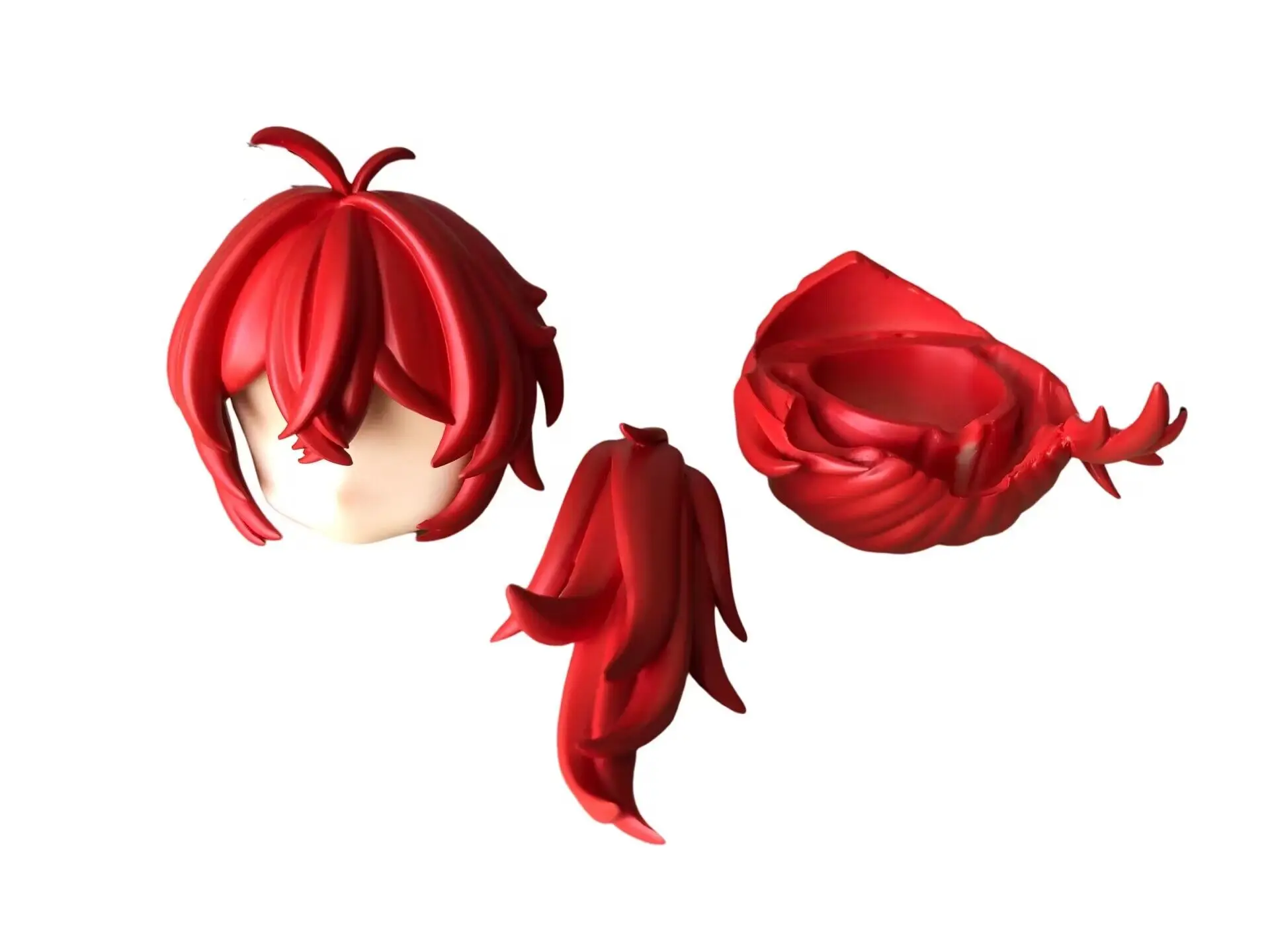 Разбавленные волосы ручной работы на заказ Ob11 Ob22 ГСК Genshin ударопрочный кукольный