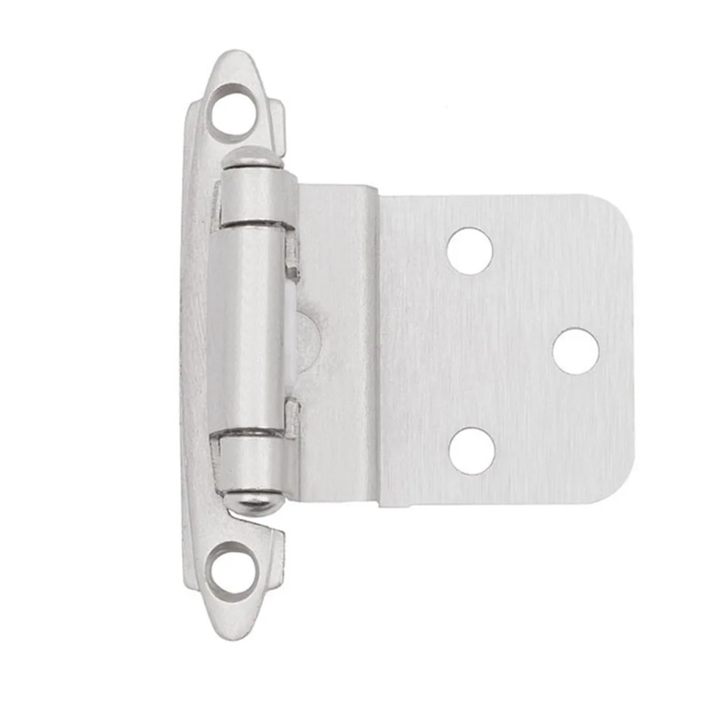 

20pcs Door Self-closing Hinge Kitchen Bedroom Cabinet Door Spring Hinge 3 8 Inch Hardware Black
