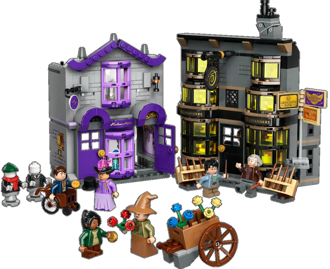 LEGO 76439 Ollivanders™И женская одежда Малкин для детей 8 + лет (744 шт.)