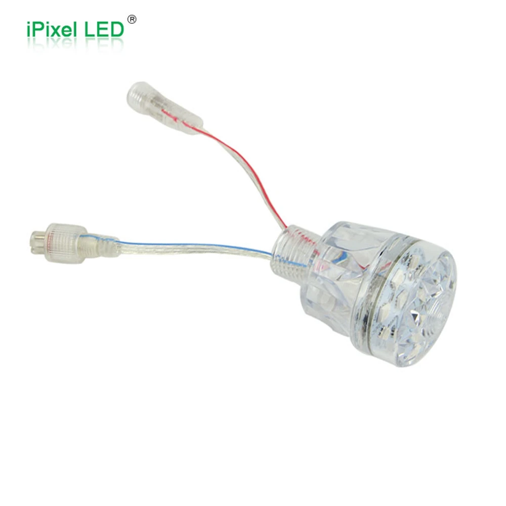 Фото Светодиодный пиксельный светильник DC24V 2,7 Вт/шт. 12led s UCS1904 SMD 5050 Digital 40 мм №2