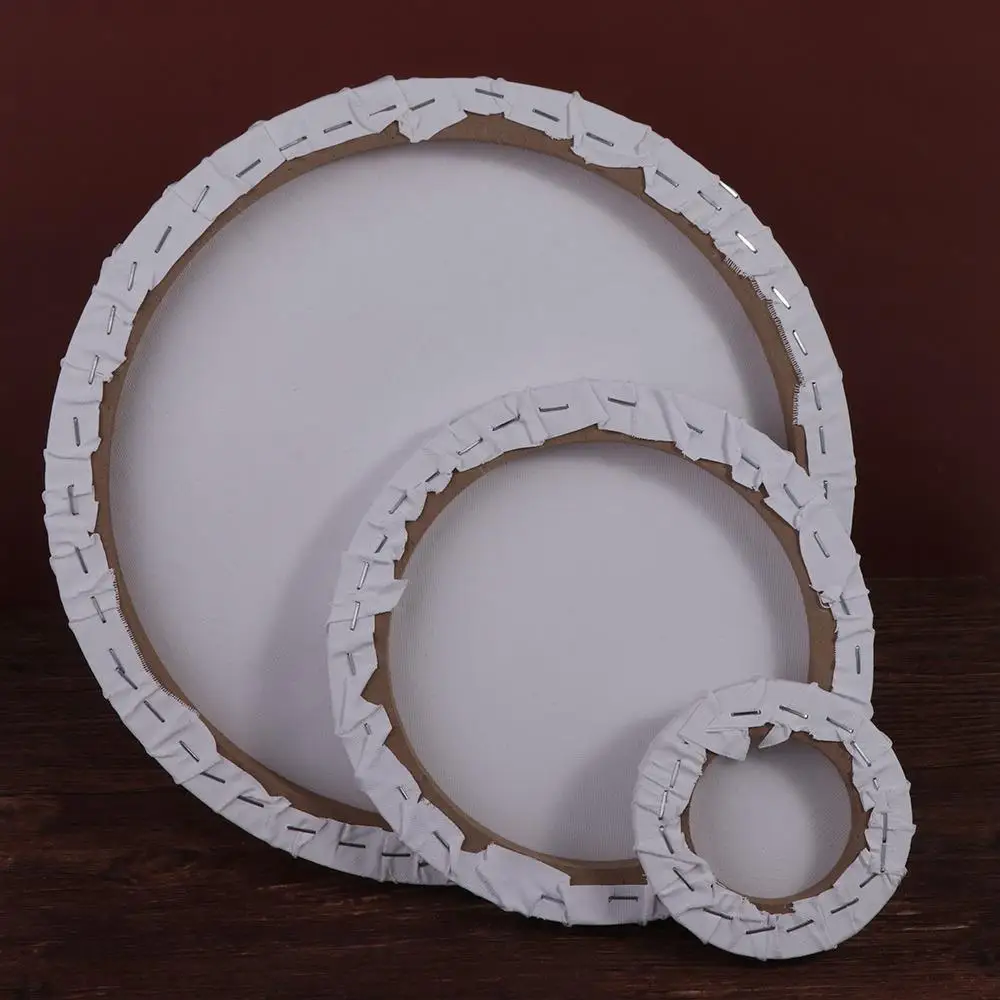 Круглая картина маслом разных размеров для художника утолщенная круглая Картина