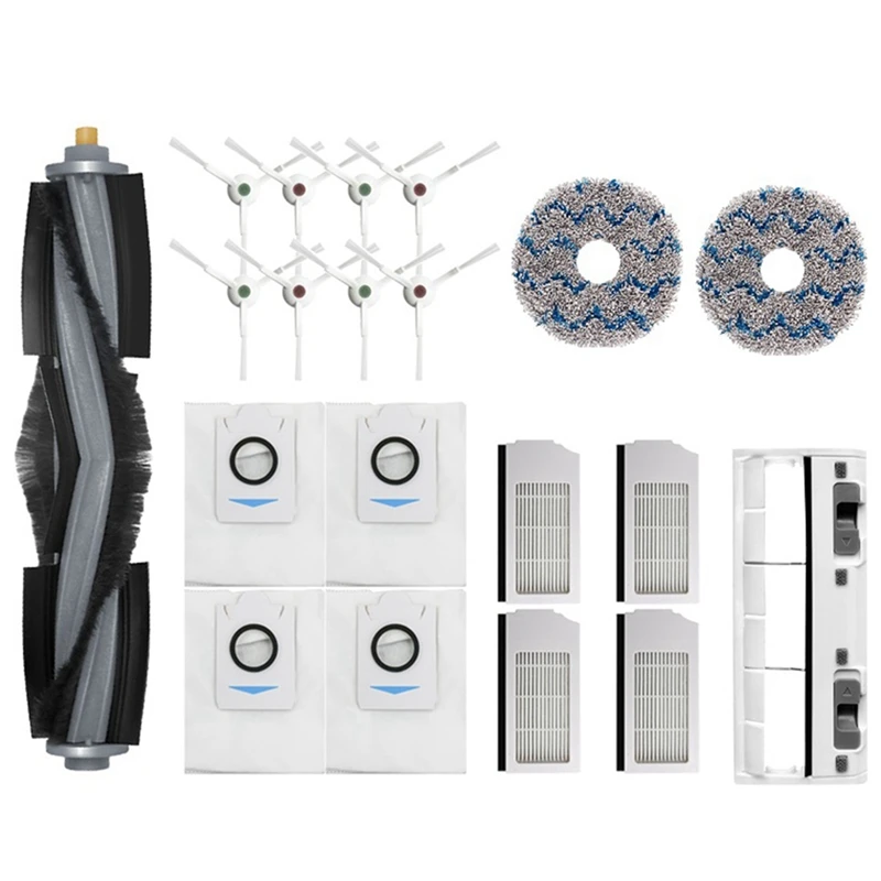 

Для Ecovacs T10 Plus / X1 Plus Запчасти для робота-пылесоса основной боковой щетки фильтр пылесборник тряпка запасные части Аксессуары