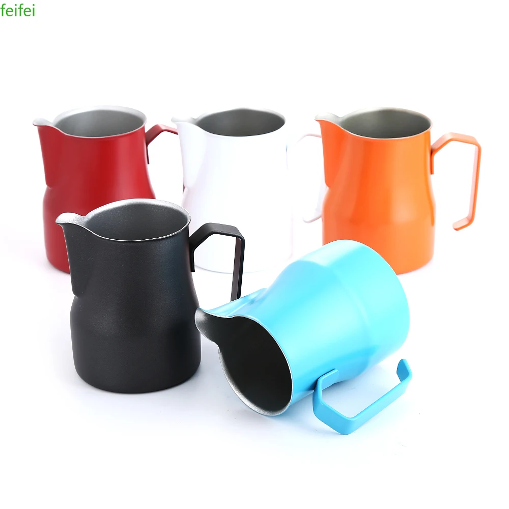 

Realand 500ml Thick 18/8 Stainless Steel Italian Espresso Latte Art Milk Frothing Pitcher Steaming Jug Foam Container