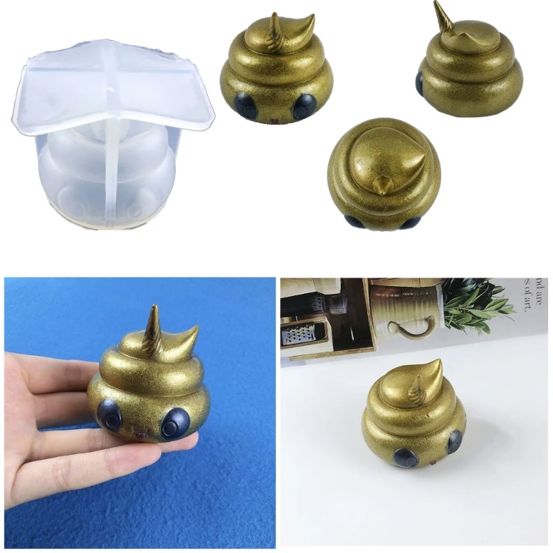 

Baking Mould Supplies 3D Poo Silicone Mold Chocolate Baking Decoration