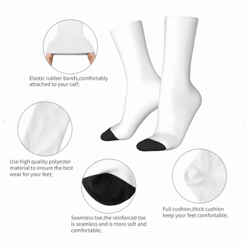 Beethoven retro Socks Man Socks Gift For Men and Women Teens Socks'S Warm Socks Winter Woman images - 6