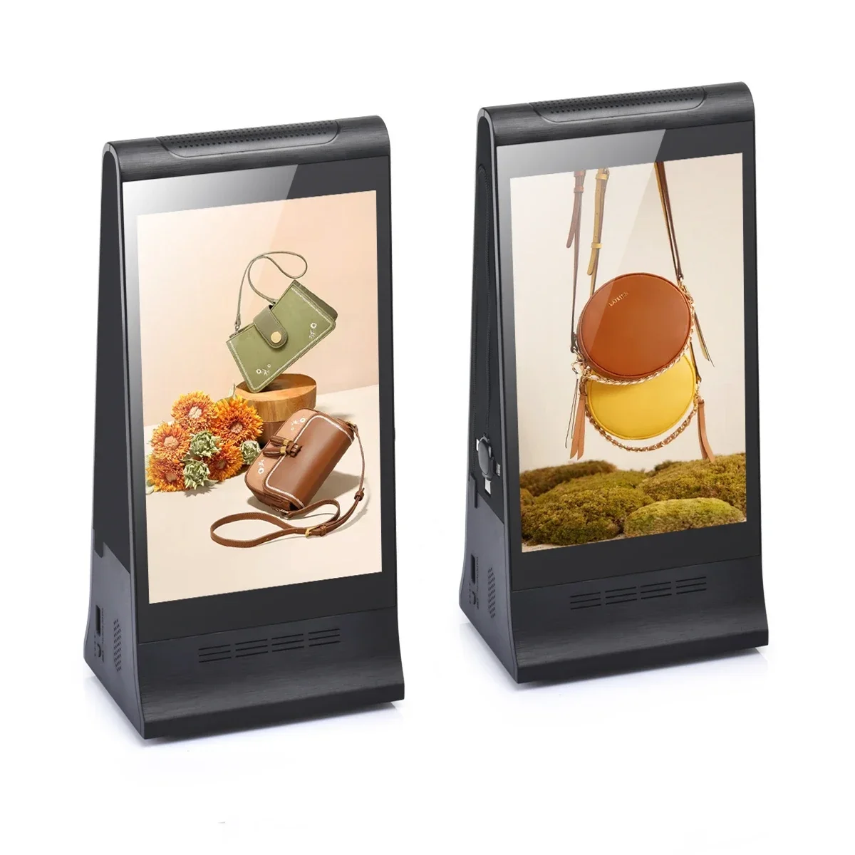 Фото Новый цифровой рекламный дисплей FYD-868 Plus X с Wi-Fi и Android LCD, рекламный плеер и система вызова для отелей/кафе/ресторанов №2