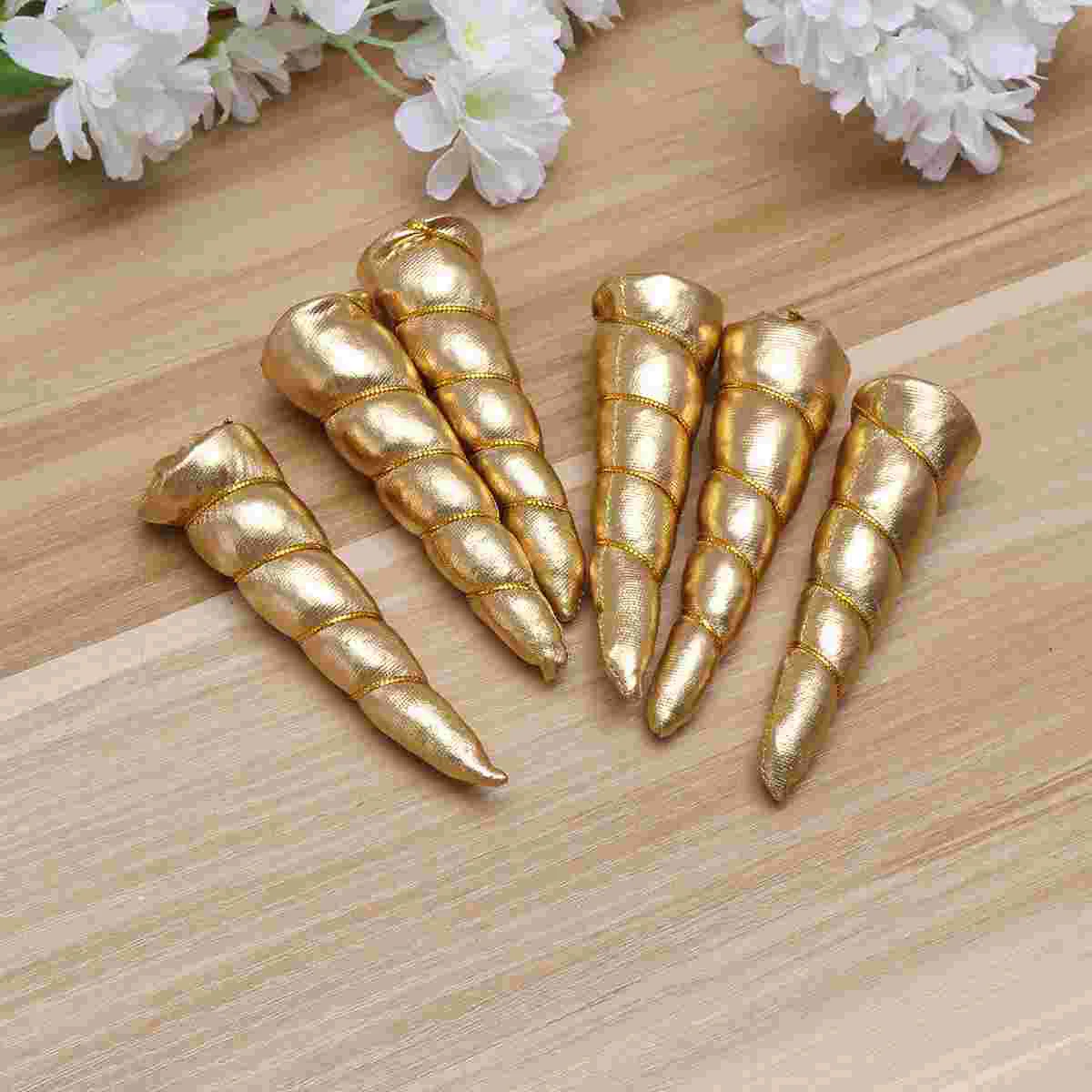 

12 гудок для рукоделия головной убор повязка на голову "сделай сам" костюм на день рождения для детей (золотистый)