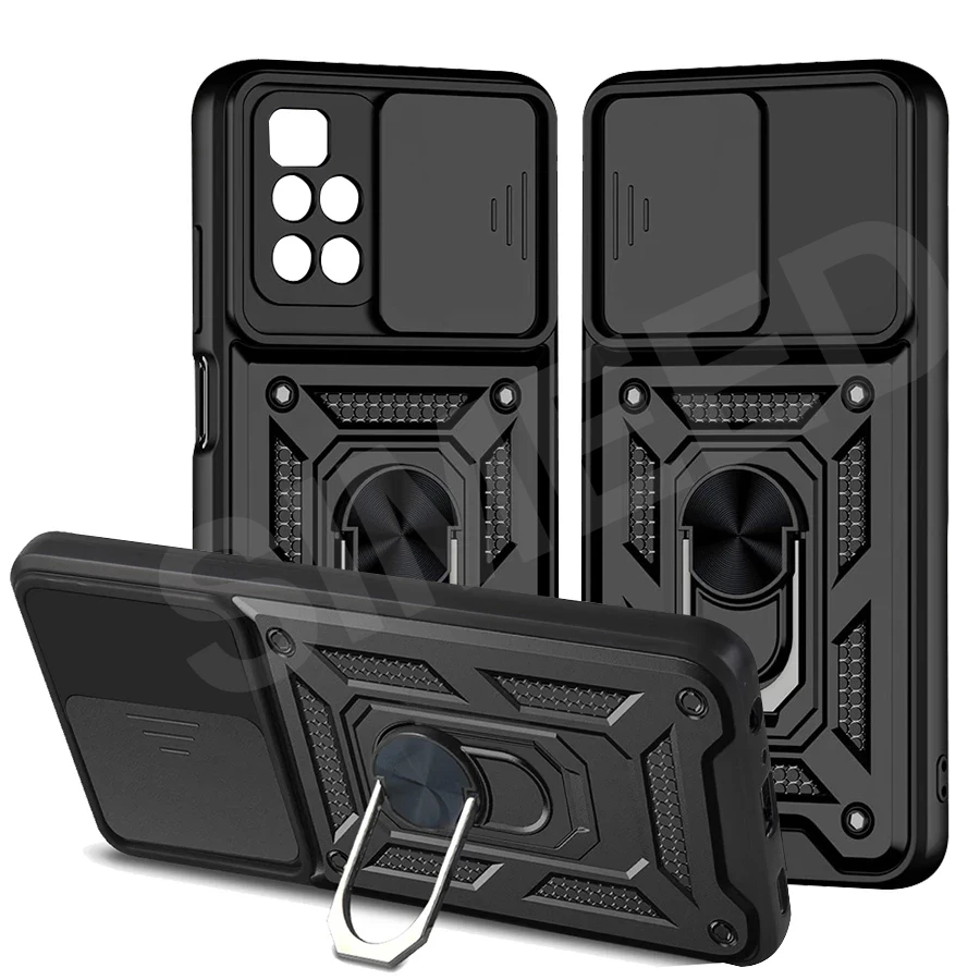 

For Xiaomi Redmi 10 Prime POCO M4 Pro M3 X3 NFC F3 Case Armor Cover for Xiaomi 11T Pro Mi 11 Lite 5G NE Redmi Note 10 9 9S 9T 8