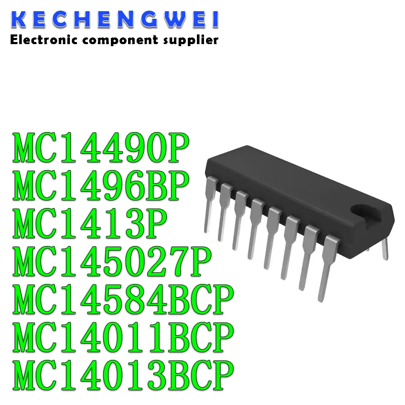 5 шт. MC14490P DIP-16 MC14490 MC14490PG DIP MC1496BP MC1496 MC145027P mc14584nb MC1413P MC1413 MC1496P |