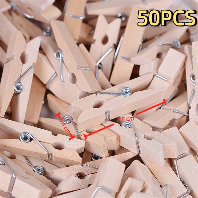 

Деревянные зажимы KOQZM 50 шт. 25 мм