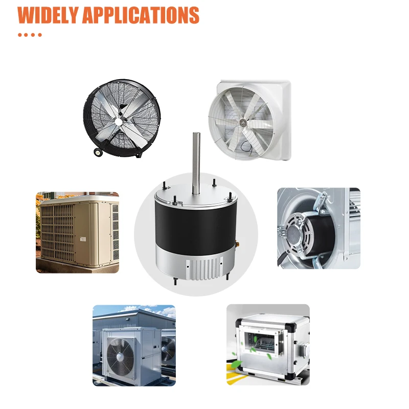 Фото Коммерческая машина на крыше Bldc Motor 1/6HP 110V 220V 230V Бесщеточный двигатель постоянного тока Производители №5