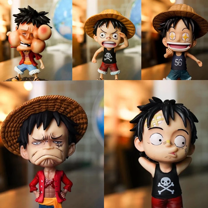 

Милая аниме цельная фигурка рос Луффи Женская экшн-Фигурка Обезьяна д Луффи классическая модель со смайликом игрушка для детей Рождественс...