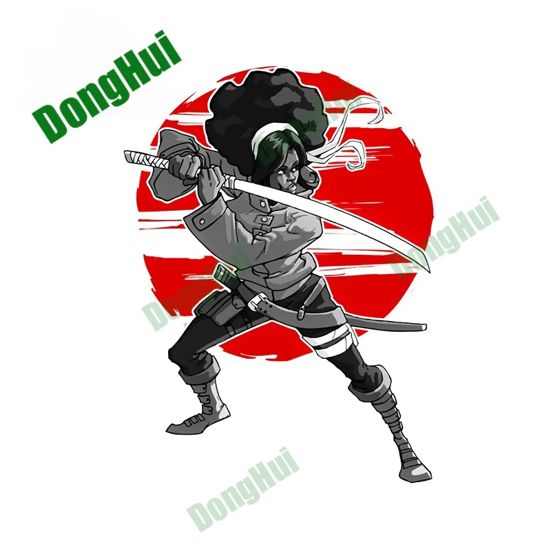 Knife Lover Fashion for Woman Samurai Car Stickers Rear Windshield Helmet Tablet Camper Van Skateboard Decals PVC Waterproof