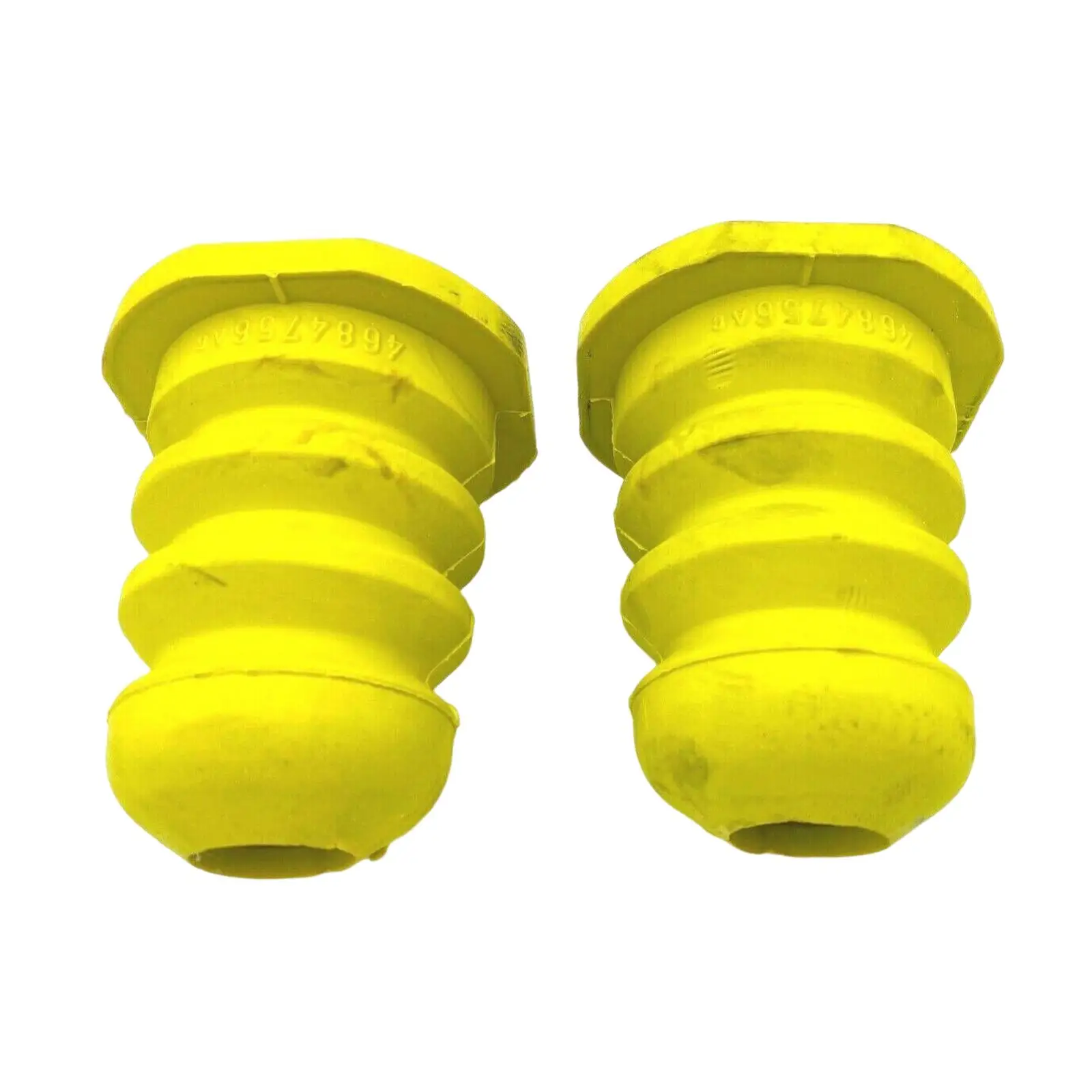 

2 Pieces Rear Suspension Bump Stop Replace 4684756Ab Rubber Buffer Easy Installation High Performance