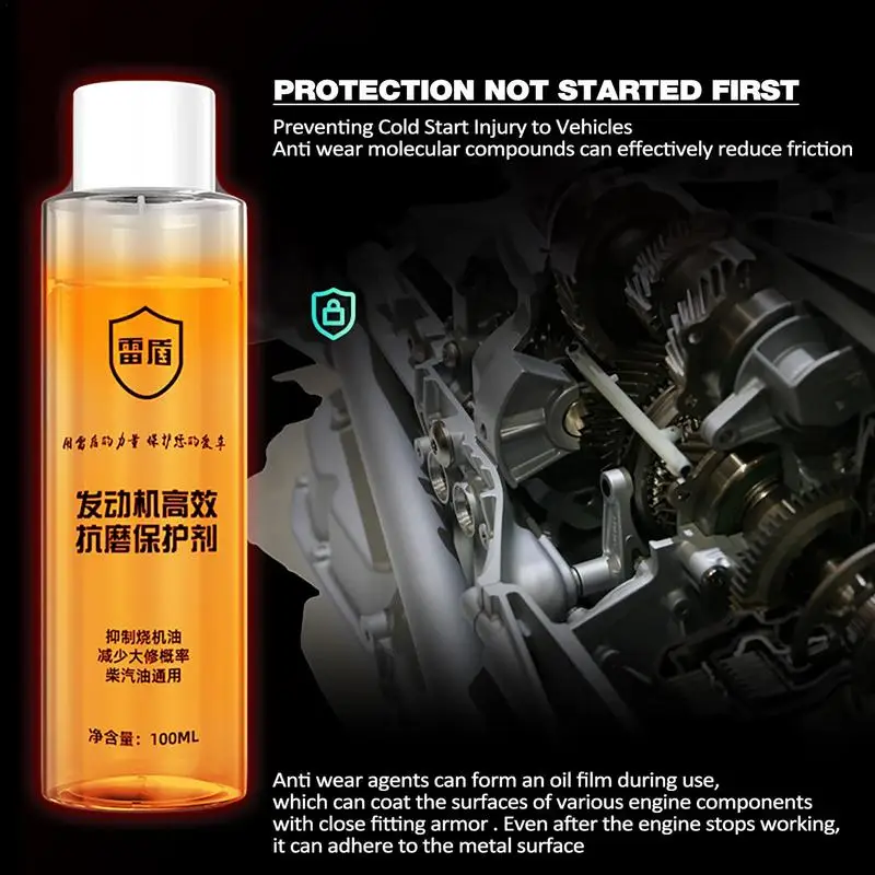 

Auto Engine Cleaner Oil Wear Repair Agent Additives Saver Restoration Noise Reduction Boost power Wide range of applications