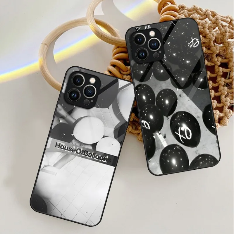 

The Weeknd House Of Balloons Phone Case Tempered Glass For IPhone 13 14 12 11 Pro XS Max Plus Mini X XR 8 7 6s SE2020 Cover