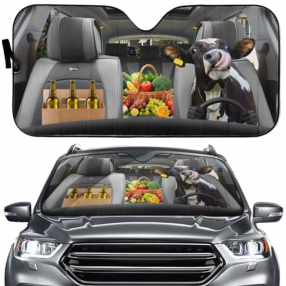 

Солнцезащитный козырек для переднего ветрового стекла, пива, фрукты, овощи, автомобильные занавески, солнцезащитный козырек для автомобиля...