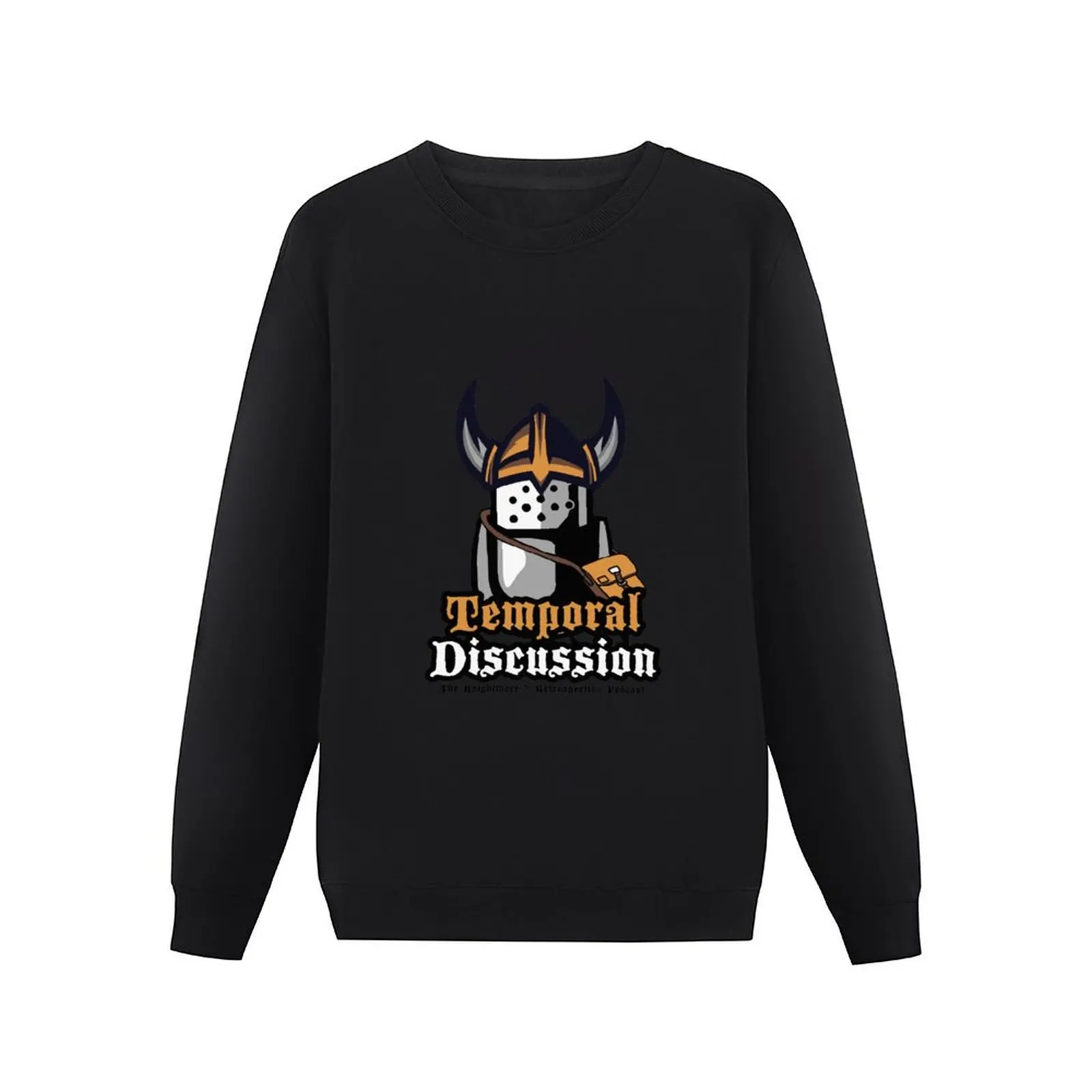 Логотип Temporal Discussion (Кномар) Пуловер Толстовка мужская толстовка зимняя