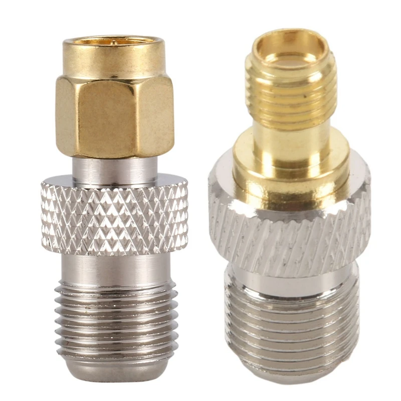 

Коаксиальный коаксиальный адаптер RF-2 шт.: 1 шт. штекер Sma-Гнездо F и 1 шт. гнездо Sma-Гнездо F, серебристый