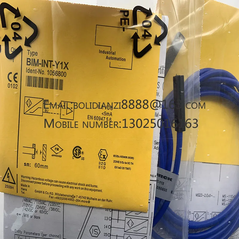 Новый датчик приближения BIM-IKT-Y1X BIM-INT-Y1X В наличии