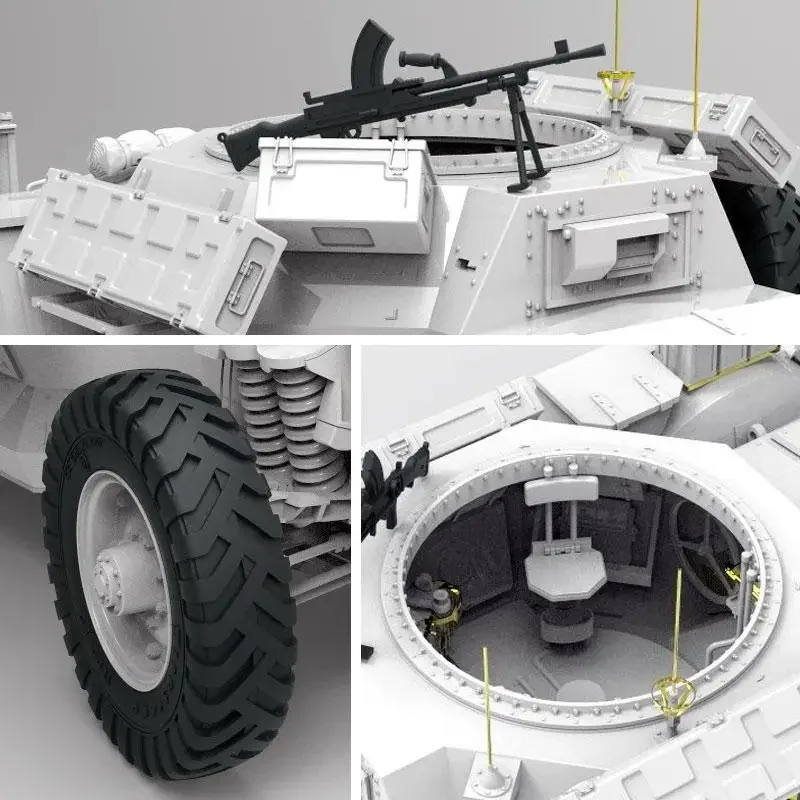 Модели Gecko 35GM0028 1/35 Mk I Sawn Off Daimler (SOD) — набор масштабных моделей