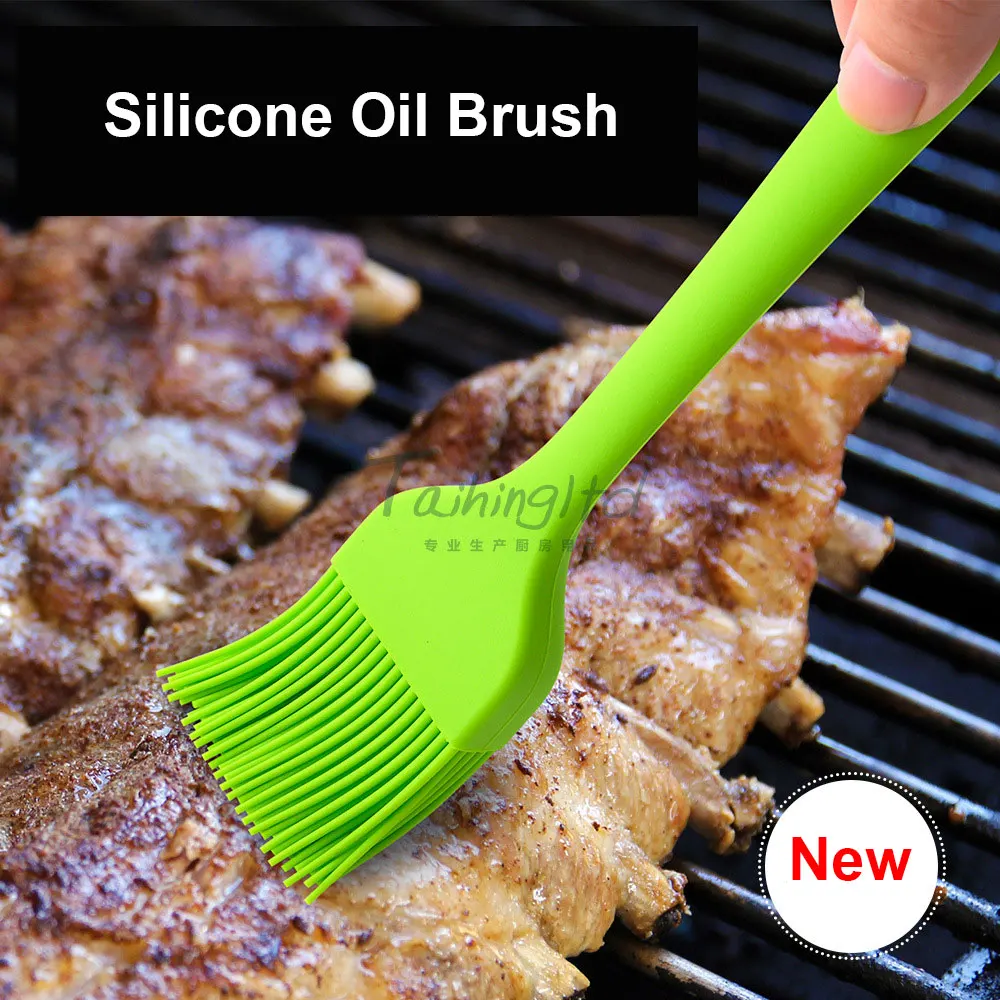 

BBQ Silicone Oil Brush Butter Baking Cooking Basting Baster Grill Barbecue Pastry Brush DIY Cake Bread Tools Kitchen Accessories