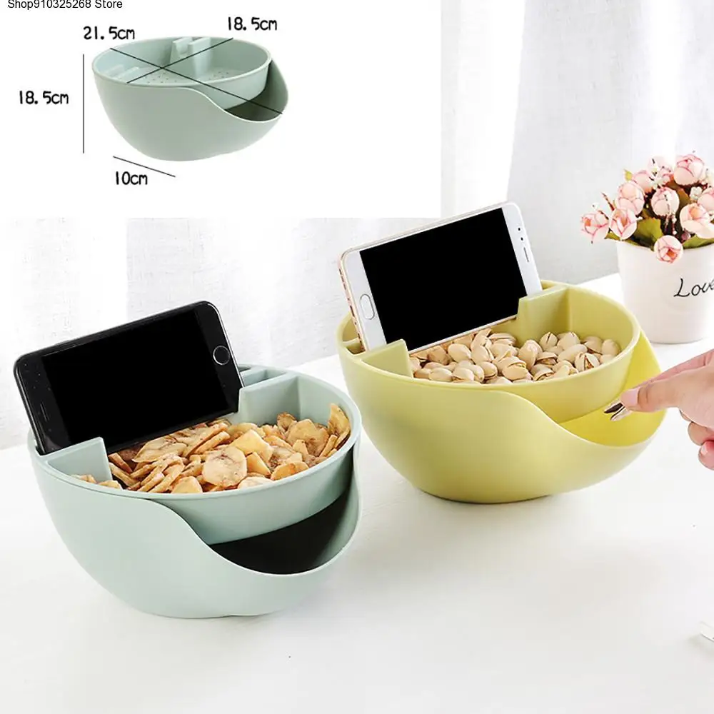 

High Quality Creative Shape Bowl Perfect For Seeds Nuts And Dry Fruits Plastic Storage Box Newest Housekeeping Organizer