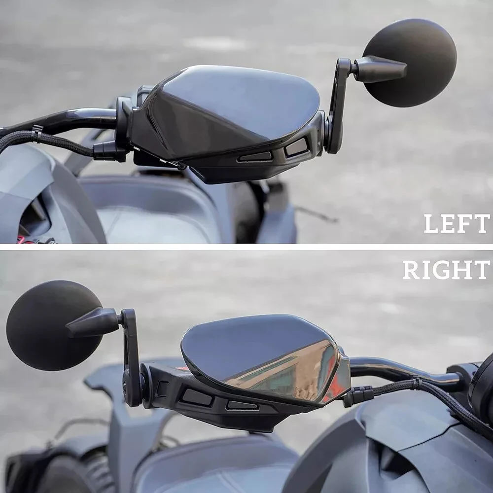 Фото Подходит для аксессуаров для мотоциклов Can Am Ryker 600 900 ATV, черной поручня, защиты рук, ветрозащитного воздушного дефлектора, защитного оборудования. №4
