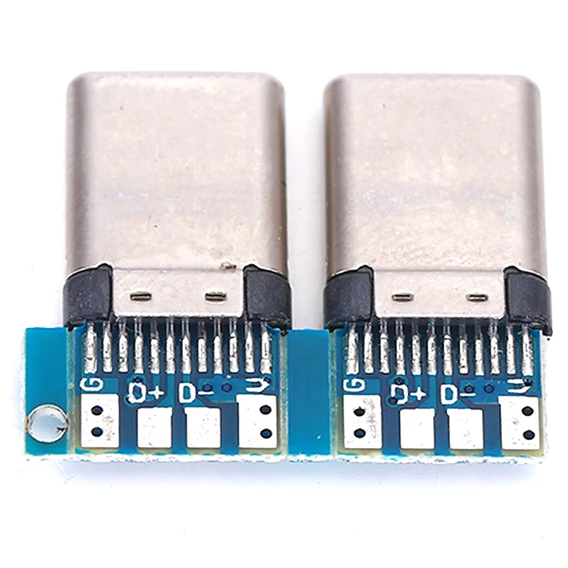 

5pcs USB 3.1 Type C Connector 24 Pin Female Socket receptacle Through Holes PCB